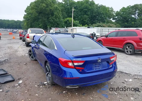 2021 Honda Accord Sport 2.0T from USA, damaged, VIN 1HGCV2F30MA032864